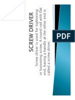 Screw Driver PDF