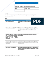 G123QW2 Worksheet - Rights and Responsibilities4-My-Responsibility