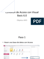 Conexión de Access Con Visual Basic 6 PDF