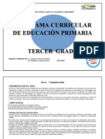 Programa Curr. 3° Grado