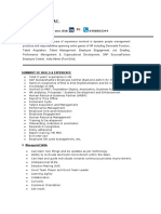 Sample CV