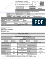 NF-e 15 Prestação de Serviços - Agradafer