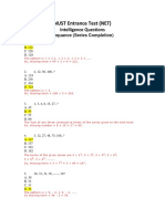 IQ Sequance Practice 2