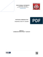 Purposive Communication PDF