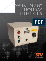 Manual Detector de Porosidad SPY