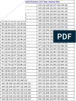 Comprehension 1327 Q - Answer Sheet