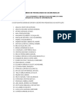 Estudantes Com Processos Incompleto