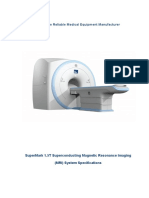 SuperMark 1.5T System Specifications