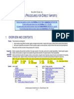 Procedures For Direct Imports - Retail Link