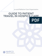 Medicare Hospice Benefit Guide To Patient Travel