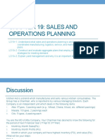 Chapter 19: Sales and Operations Planning: Mcgraw-Hill/Irwin