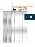 Aforo Vehicular Miercoles