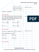 Kinetic Theory of Gases - JEE Main 2022 Chapter Wise Questions by MathonGo