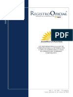 Ley Reformatoria A La Ley de Compañías para La Optimización e Impulso Empresarial y para El Fomento Del Gobierno Corporativo PDF