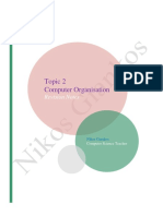 Topic 2-Computer Organisation - Revision - Notes
