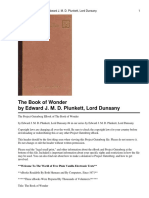 The Book of Wonder - Lord Dunsany