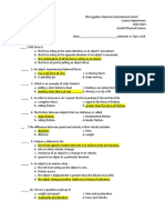 Grade 9 Review Pack With Answers