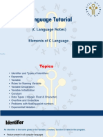 Variables & Data Types in C Language