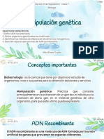 Clase 7 - Manipulación Genética - Biología - II°