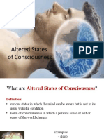 Altered States of Consciousness