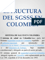 Estructura Del SGSSS en Colombia