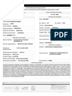 Comprobante Alta Imss