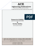 Numerical & Verbal Practice Questions