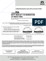 Tata Nifty Midcap 150 Momentum 50 Index Fund Kim