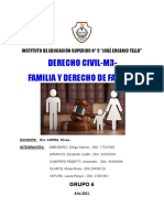 Derecho de Familia: Módulo LLL Filiación PDF