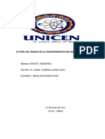 El Papel Del Trabajo en La Transformacion Del Mono en Hombre