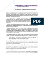 DIREITO INTERNACIONAL PÚBLICO - Perguntas Teóricas Frequentes