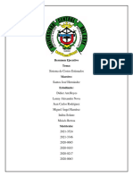 Resumen Ejecutivo Tema:: Sistema de Costos Estimados