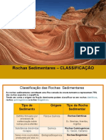 Rochas Sedimentares - CLASSIFICAÇÃO