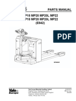 MP18 MP20 MP20L MP22 MP18 MP20 MP20L MP22 (E842) Parts Manual