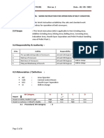 01.work Instruction For Operation of Belt Conveyor-Updated