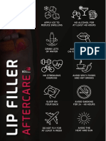 Lip Filler Aftercare PDF