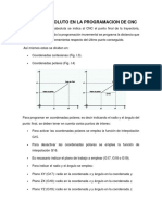 Sistema Absoluto en La Programacion de CNC