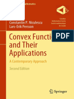 Convex Functions and Their Applications: Constantin P. Niculescu Lars-Erik Persson