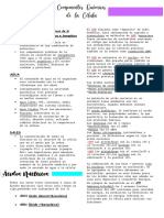 RESUMEN BIOCEL. 1.2 Organizacion Molecular de Las Celulas