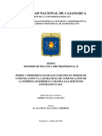 Ferfil y Freferencias de Los Clientes en Medios de Comunicación PDF