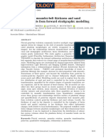 Sedimentology - 2020 - Yan - Controls On Fluvial Meander Belt Thickness and Sand Distribution Insights From Forward PDF