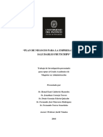 Calderon, Ronal - Trabajo de Investigacion - Maestria - 2016 PDF