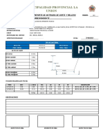 Reporte de Metrados de Pistas y Veredas