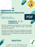 Tendencia A La Eliminacion de Almacen de Refacciones.