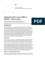 Ataques Kali Linux WPA e WPA2 - Dica Linux