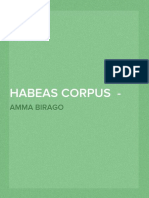 Habeas Corpus