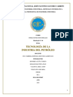 Operaciones Tecnologia Del Petroleo