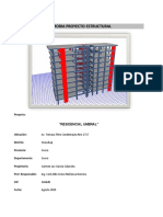 Memoria de Calculo Proyecto Estructural