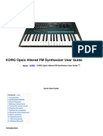 Opsix Altered FM Synthesizer Manual