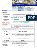 Lesson Plan in Grade 9 PE 4th Quarter